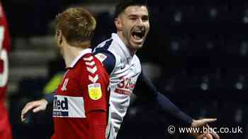 Championship: Preston 3-0 Middlesbrough - North End strike late to see off Boro