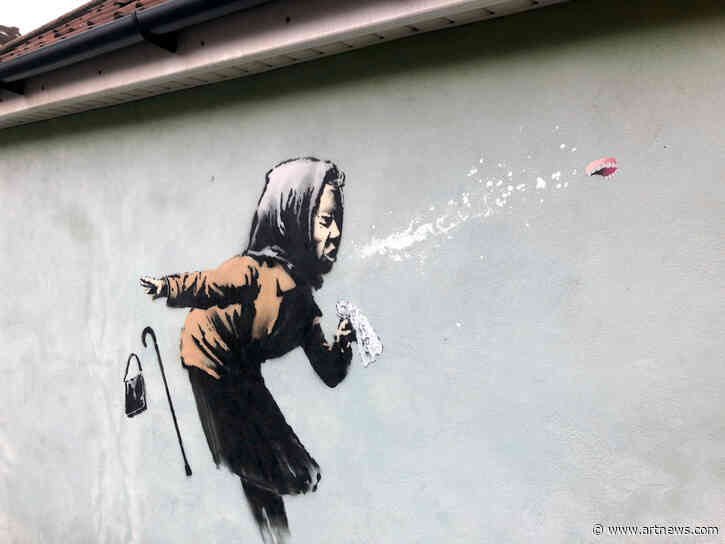 Banksy Reveals Sneeze-Themed Artwork in United Kingdom