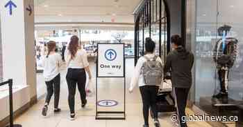 Alberta shoppers hit the malls to grab last-minute items before new COVID-19 restrictions kick in
