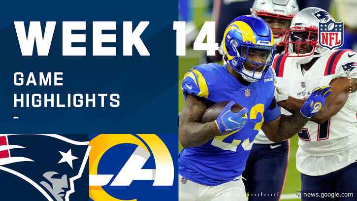 Patriots vs. Rams Week 14 Highlights | NFL 2020 - NFL