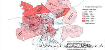 Slight downward trend continues as latest data reveals Warrington's COVID-19 hot spots - Gary Skentelbery