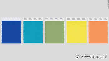 What color is 2021? Luckily, it's less blue than 2020