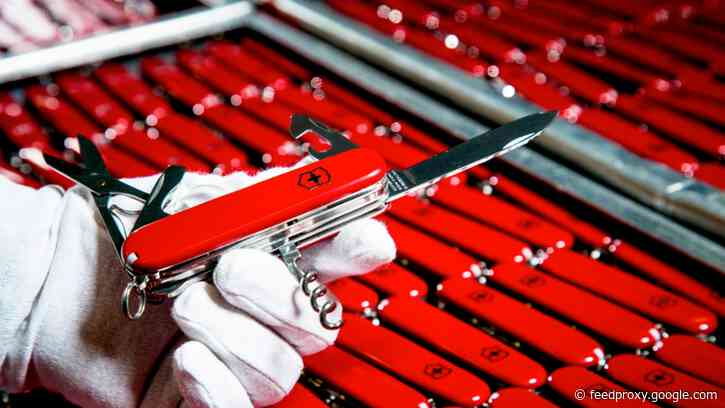 How the Swiss Army knife factory makes 45,000 pocket knives per day
