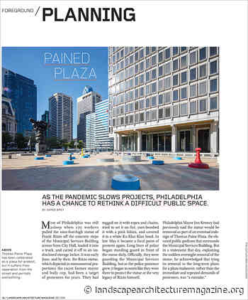 PAINED PLAZA - Landscape Architecture Magazine