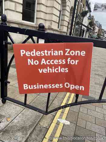 Pedestrianisation of Church Street in Twickenham by Millicent Foster, St Catherines School