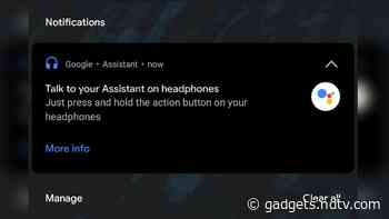 Google Assistant Can Read Out Your Notifications When Using Any Wired Headphone