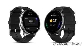 Amazfit GTR 2 Smartwatch Pre-Order Begins Ahead of Launch in India