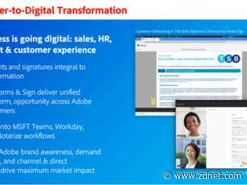 Adobe's Document Cloud gunning for DocuSign, digital workflows