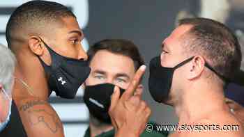 AJ and Pulev erupt at fiery weigh-in