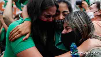 Argentina's abortion bill is backed by lower house of Congress