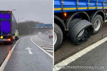 Two motorway incidents caused heavy traffic across Bolton