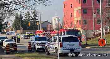 Emergency responders work to free people from partially collapsed building in London, Ont.