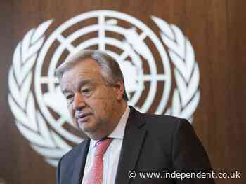 ‘Climate change is battle of my life’ and we’re losing, warns UN chief Antonio Guterres