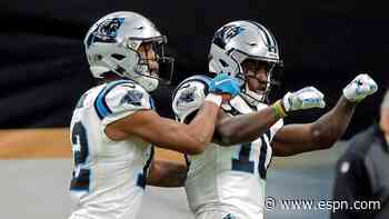 Panthers' Samuel off virus list; Moore likely out