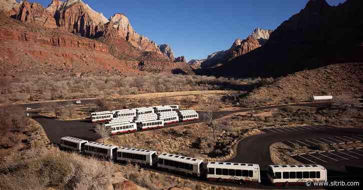 With shuttle not running, Zion National Park closes road due to overcrowding