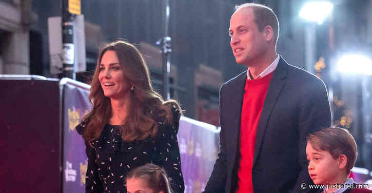 Prince William & Kate Middleton Walk Red Carpet with All 3 Kids for First Time!