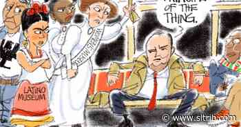 Bagley Cartoon: Manspreader Mansplains
