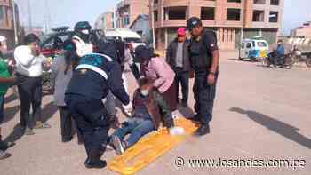 Motociclista casi muere en av. Julio C. Tello - Los Andes Perú
