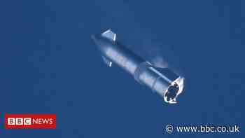 Elon Musk's Starship prototype makes a big impact