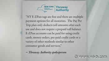 Thruway Authority responds to lawmakers' bill proposal that allows cash payments for E-ZPass
