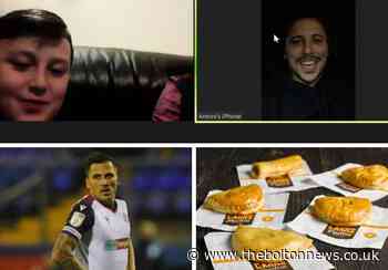 Delight for Bolton Wanderers fan after speaking to Antoni Sarcevic as part of Carrs Pasties prize - The Bolton News