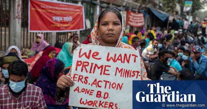 'I thought about killing my children': the desperate Bangladesh garment workers fighting for pay