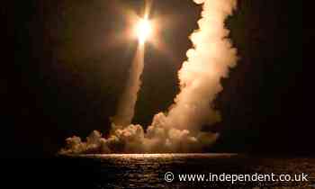 Russian nuclear submarine test-fires four missiles