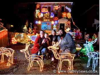 The Christmas couple lighting up the borough - Dudley News