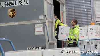 UPS Canada releases 'first images' of Pfizer COVID-19 vaccine being prepared for delivery