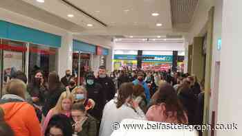 Crowd chaos at Abbey Centre Primark as thousands appear to shop