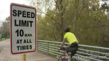 New speed limit put in place for cyclists at some Houston parks - KPRC Click2Houston