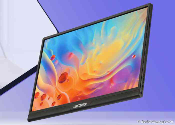 Lumonitor 4K Touchscreen Portable Monitor $399