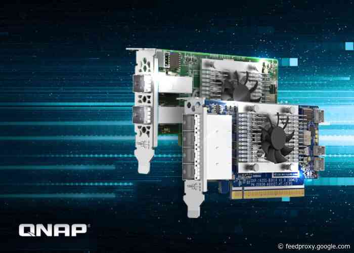 QNAP External SAS NAS expansion cards introduced