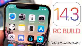 Here is another look at iOS 14.3 Release Candidate