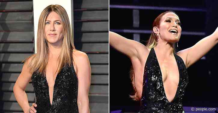 Jennifer Aniston's Sexy Oscars Dress Was First Worn by Jennifer Lopez! Inside the Epic Fashion Faceoff