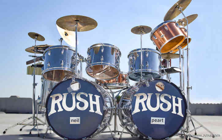 Neil Peart’s iconic Rush drum kit sells for $500,000 at auction