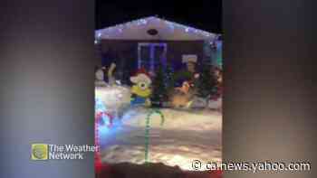 All your favourite characters join lights display Wabush, NL - Yahoo News Canada