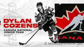 Lethbridge Hurricane Dylan Cozens named to Canada's world junior roster - Lethbridge News Now