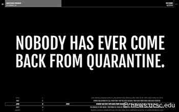 UCSC arts professor documents spread of COVID-19 inside prisons, jails, and detention centers - UC Santa Cruz