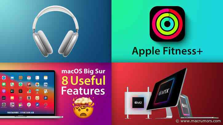 Top Stories: AirPods Max Announced, Apple Fitness+ Launch, Future Apple Silicon Chips