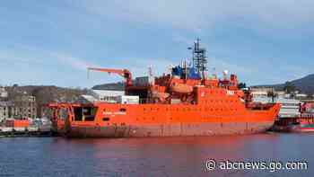 Icebreaker leaves Australia after 150 Antarctica trips