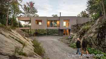 Forest House I by Natalie Dionne Architecture raised up on stilts - Dezeen