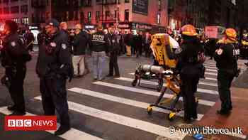 Black Lives Matter: Driver charged after crashing into New York protest