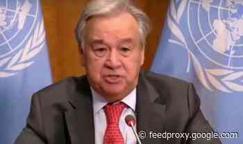 'It's unacceptable!' UN boss LOSES IT in live TV rant at nations 'Facing an emergency!'