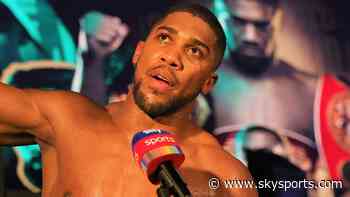 Froch: Why didn't AJ want to say Fury's name?