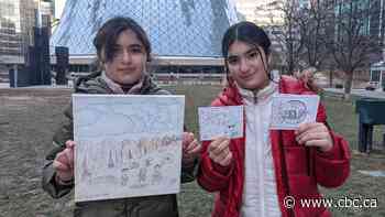 Meet two sisters who took their experience as Syrian refugees and turned it into art to help others