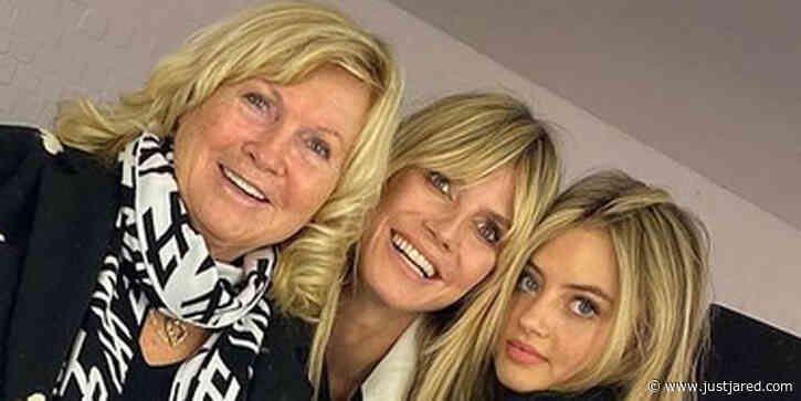 Heidi Klum Shares a Sweet Family Photo With Her Mom & Daughter Leni!