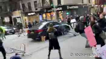 Driver who crashed into crowd of people in NYC, injuring 6, is charged
