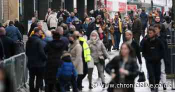 Newcastle city centre packed on second weekend after lockdown