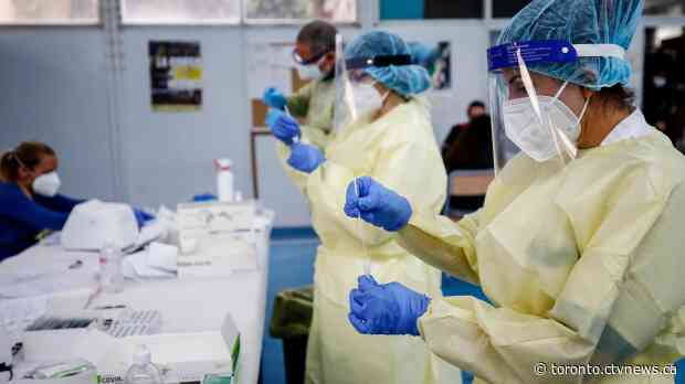 Ontario reports dip in COVID-19 cases after four-day streak of more than 1,800 infections